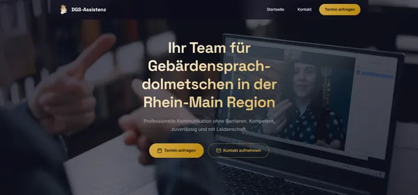 DGS-Assistenz – Website + Flutter App